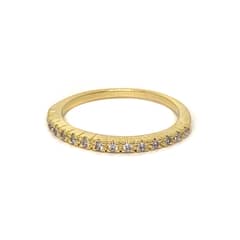 ANDREA COGGIOLA JOYAS - Anillo Francisca Enchapado Oro 18K