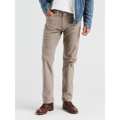 LEVIS - Jeans Hombre 505 Regular Cotelé Café