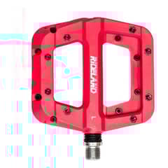 RIDELAND - Pedal De Bicicleta Mtb Rdnylon Enduro Rojo