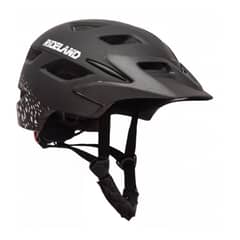 RIDELAND - Casco De Bicicleta Mtb Niño Black Negro SM