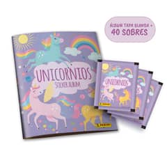 PANINI - Pack Unicornios (Álbum + 40 Sobres)