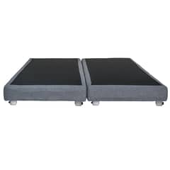 BLOCCARE - Base de Cama Full Dividida - Largo 190 cm con Ruedas Barril - Box 13cm