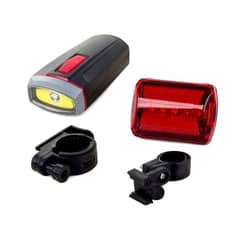 GENERICO - Kit Luces Bicicleta Luz Delantera Trasera Alta Intensidad