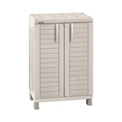 RIMAX - Gabinete Multiuso Plastico Taupe 101x65X45 Cm Baru
