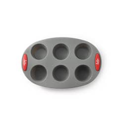 JATA - Moldes silicona platino para muffins queques o magdalenas