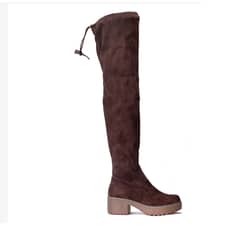 THUNDER BLUE - Bota Mujer Café Oscuro Katrina