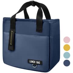 AIZO - Bolso Lonchera Térmica Tela Oxford Multicolores Portátil