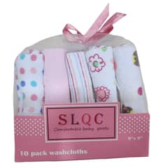 AGW - Pack 10 Toallitas Tipo Tuto Bebe Niña