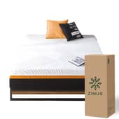 ZINUS - Colchón 2 Plazas Long 150x200x30cm Regula Temperatura