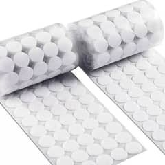 GENERICO - Velcro autoadhesivo circulares 108 pares blancos