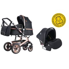VOYAGE - COCHE CUNA CON SILLA DE AUTO NAPOLES BLACK