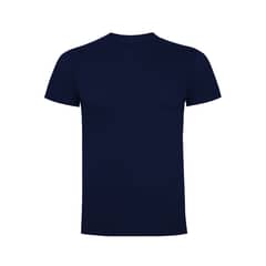 SYH STORE - Polera Algodón Premium Manga Corta Azul Marino
