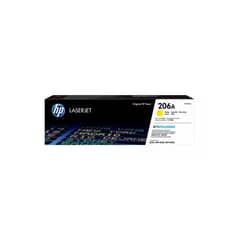 HP - Cartucho Tóner 206A Amarillo 1250 pag LaserJet Original