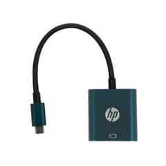 HP - ADAPTADOR USB-C A VGA 1080P 60HZ - Negro