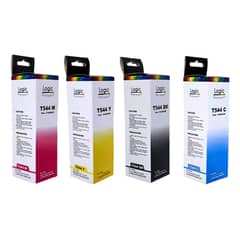 LOGIC - Pack 4 Tintas T544 Para Epson Con Boquilla 70 ml 4 Colores