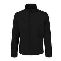 ANDESLAND OUTDOOR APPAREL - Cortaviento Doble Capa Elastizado Negro Hombre