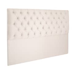 MUEBLES NATIVA - Respaldo Capitoné Beige Super King