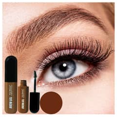 MAXBELLE - Gel fijador de cejas con color Tono 3