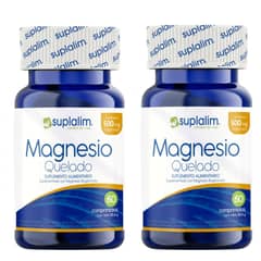 SUPLALIM - PACK MAGNESIO QUELADO 120 COMPRIMIDOS EN TOTAL
