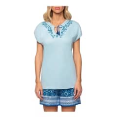 LADY GENNY - Pijama Cotton Estampado Melange