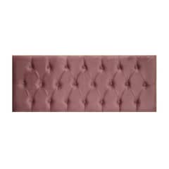 DULCES SUEÑOS - Respaldo Capitone para Cama Palo Rosa Apto para 1 plaza y 1.5 plaza.