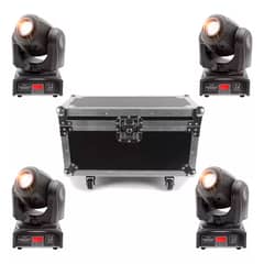 ESHOPANGIE - Kit 4 Cabeza Movil Robotica Led 30w Fiestas Con Cajon