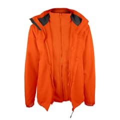 ANDESLAND OUTDOOR APPAREL - Chaqueta Desmontable 3 En 1 Clasica Naranjo Mujer