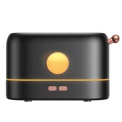 GENERICO - Humidificador de llama ultrasónica doméstico - negro