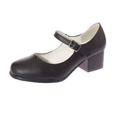 VIA FRANCA - Zapato Cueca Para Niña Color Negro