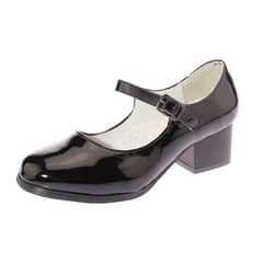 VIA FRANCA - Zapato Cueca Para Niña Color Negro