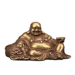GENERICO - Buda Gordo Mini Estatua Buda Gordo Hincado Decorativo