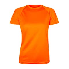 ANDESLAND OUTDOOR APPAREL - Polera Básica Poliéster Naranja Unisex