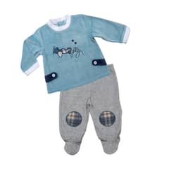 PUMUCKI - Conjunto De Bebé De Plush Avión Azul