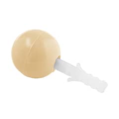DVP - Tope de Puerta Esférico Plástico Beige 25 un