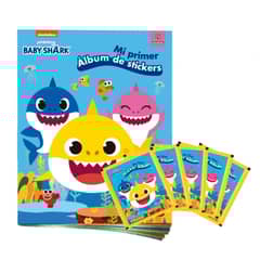 PANINI CHILE - BABY SHARK (ÁLBUM TAPA BLANDA + 50 SOBRES)