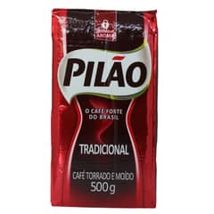 Pilao - Café grano molido Brasilero tradicional 500 grs.