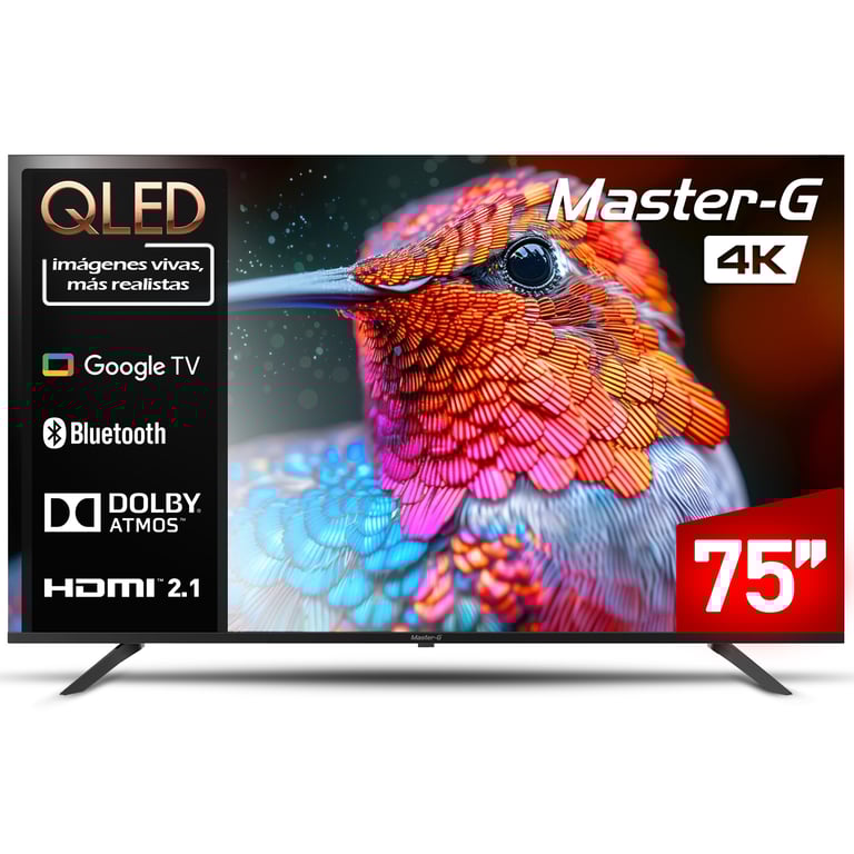 QLED 75 Google TV 4K Bluetooth