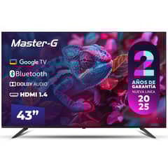 MASTER G - Smart TV Led 43 Google TV Full HD Bluetooth MGG43FFK