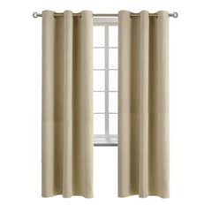 CASATUA - Cortina Semi Blackout Aislante - Beige - Talla única
