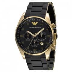 EMPORIO ARMANI - Reloj AR8023 Hausfeld Negro