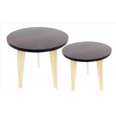 GENERICO - Mesas de madera duo lateral Cetro Mesas chicas