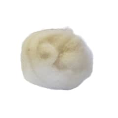 MOHICAN - LANA PARA FELTING DE BOLSA 100 GRS Crudo