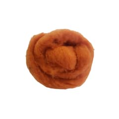 MOHICAN - LANA PARA FELTING DE BOLSA 100 GRS Naranja Café