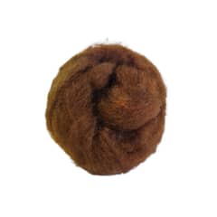 MOHICAN - LANA PARA FELTING DE BOLSA 100 GRS Marrón