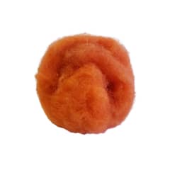 MOHICAN - LANA PARA FELTING DE BOLSA 100 GRS Naranja