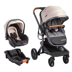 BEBESIT - Coche Travel System Taurus Beige