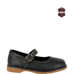 ALQUIMIA - Zapato Escolar Niña Negro Orco