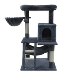 OLINA - Rascador para gatos Simba Gris Oscuro