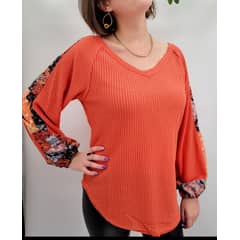 ARRAKASTA - Top tela waffle talla 3XL