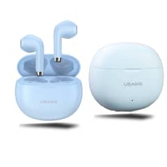 USAMS - Audífonos Inalámbricos Azul In-ear Bluetooth Bateria 31 Horas